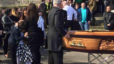 Funeral of taxi-driver shot dead by dissident ‘New IRA’