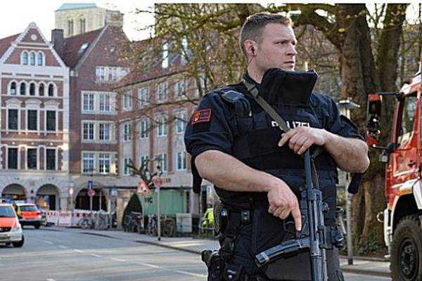 German police confirm man intentionally drove into crowd