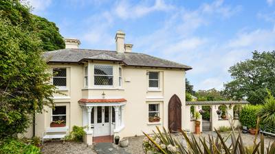 Georgian house, gardens and gate lodge in Killiney for €1.1m