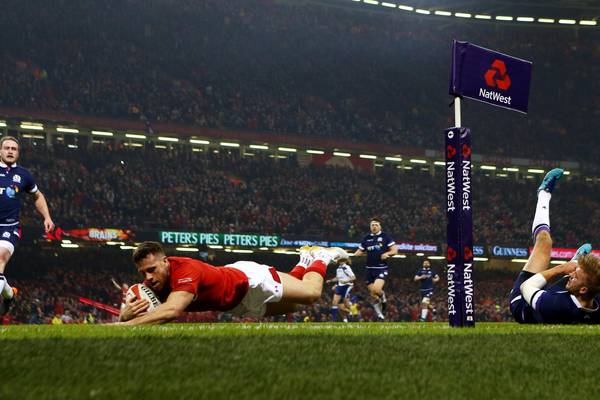 Wales put Scotland in the Halfpenny place
