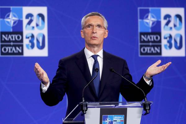 Nato declares China a security risk for first time