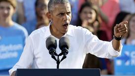 ‘Fate of the world’ at stake in US election, warns Obama