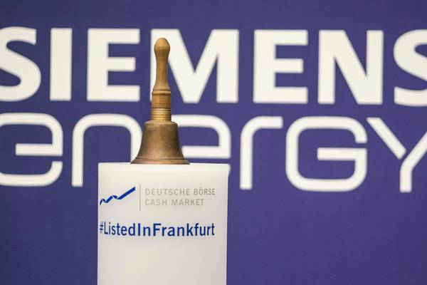 Siemens’ $18bn energy spin-off falls in Frankfurt debut