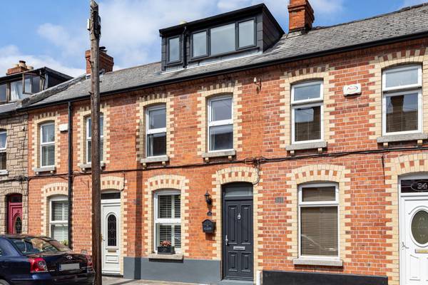 Blues and hues on smart Ringsend terrace for €495k