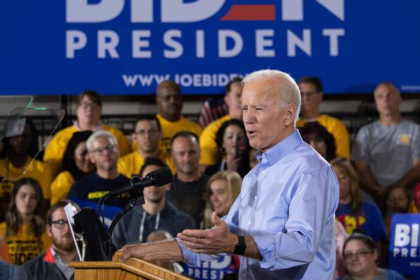 Joe Biden pledges to rebuild middle-class America