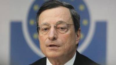 ECB president Draghi hits out at German critics