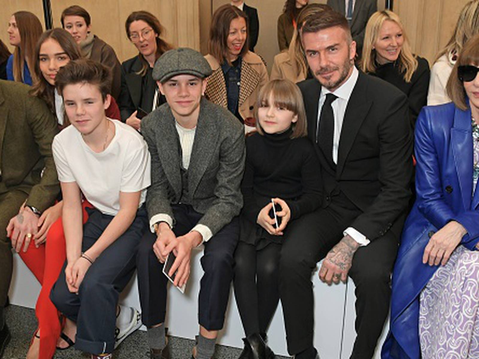 Victoria Beckham's fashion week show: David Beckham flies out to