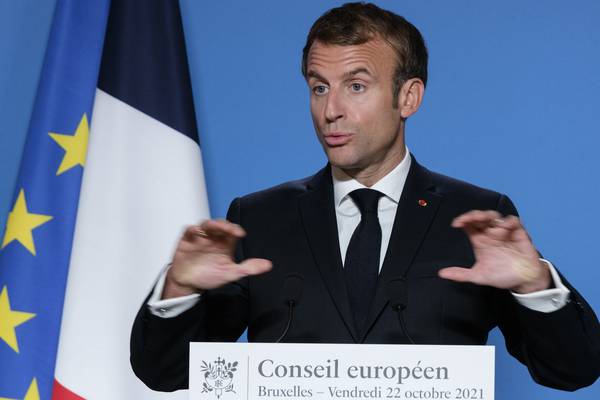Assumption of European Council presidency a key opportunity for Macron