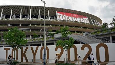 South Korea team told to remove banners at Olympic village