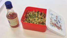 ‘It turns out tabbouleh is  a lovely way to fill your boots at lunchtime’