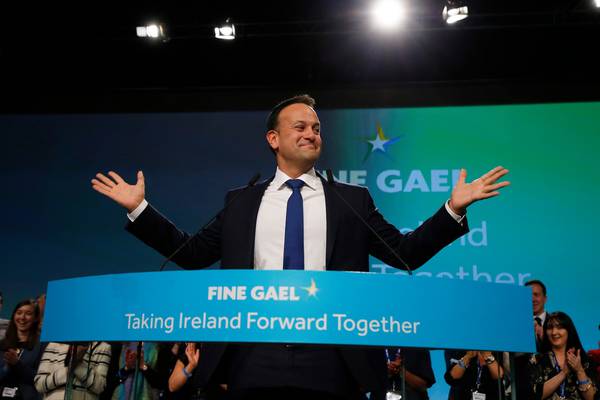 Varadkar positions Fine Gael as the party of tax cuts