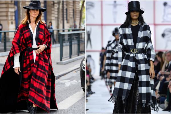 Why the blanket cape is the must-have piece for winter