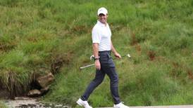Rory McIlroy battles his way to level-par 72 as swing troubles return