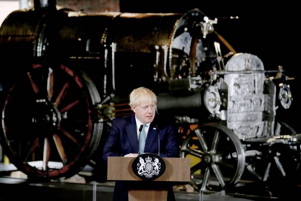 Johnson urges EU to get rid of ‘anti-democratic’ backstop