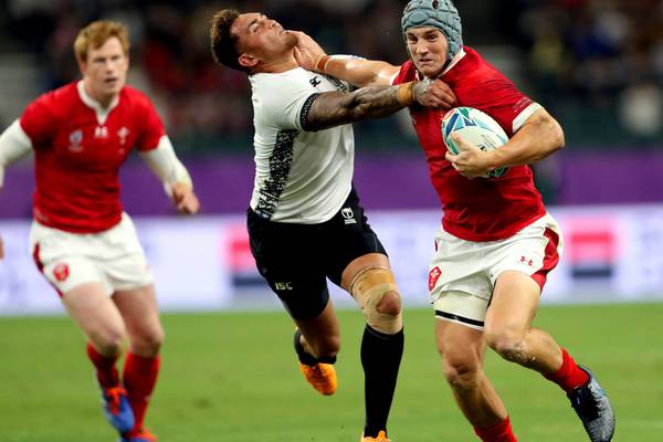 Rugby World Cup: Bruised Wales grind out victory over determined Fiji