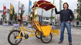 The last rickshaws  to ride into the west