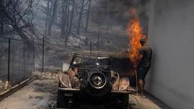 Wildfires bring death and destruction to Greek Islands, Algeria, Sicily