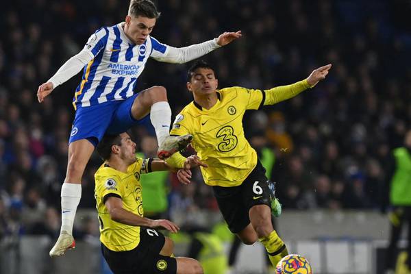 Brighton dent Chelsea’s title hopes as frustration continues for Thomas Tuchel