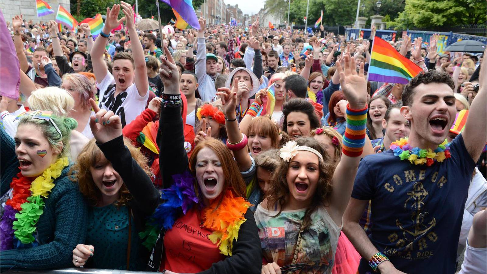 Thousands attend Dublin Pride festivities The Irish Times