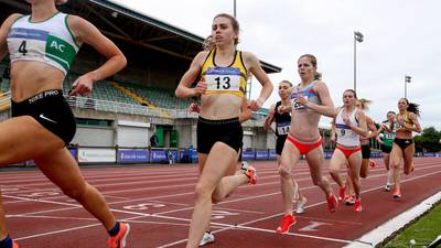 Louise Shanahan takes Mageean’s 800m Irish record in stunning run