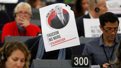 Uproar as EU Parliament president highlights ‘positives’ of Mussolini