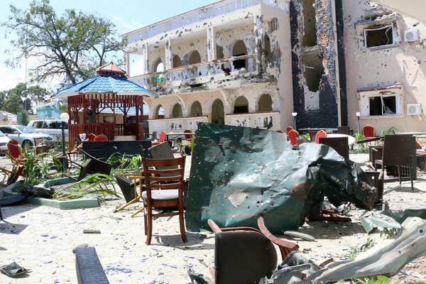 At least 26 killed in terrorist attack on hotel in Somalia