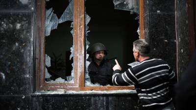 Russia warns Ukraine against crackdown on rebels