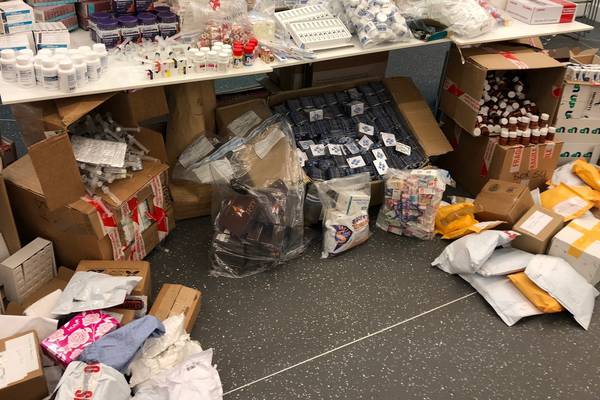 Anabolic steroids among €375,000 in illegal medicines seized