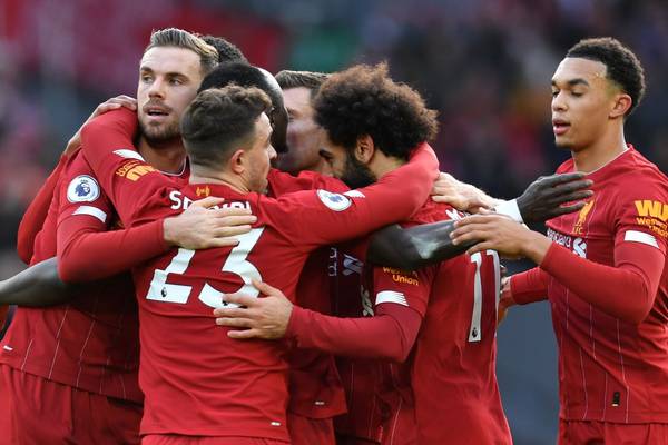 Long-standing love affair: Irish eyes riveted on Liverpool’s title quest