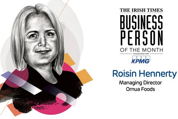 The Irish Times Business Person of the Month: Roisin Hennerty