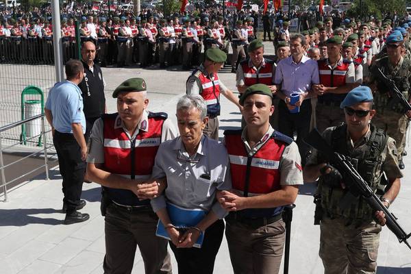 Nearly 500 people go on trial over failed coup in Turkey