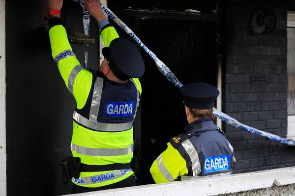Gardaí investigating if Dublin flat fire was aimed at harming family