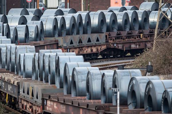 CRH lifts Iseq as European shares rattled by metal tariffs