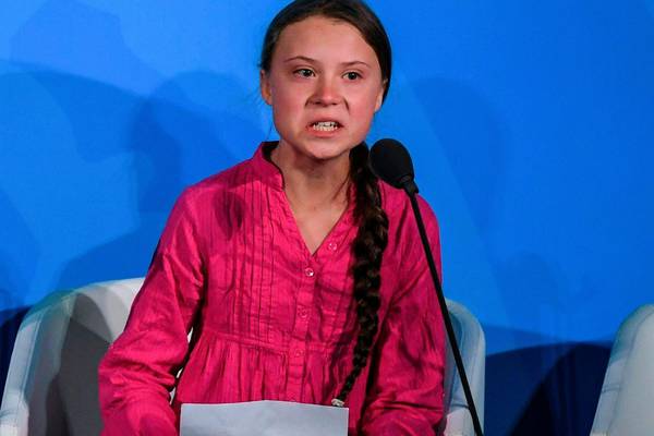 Greta Thunberg delivers her UN message with urgency and anger