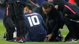 PSG’s Neymar a doubt for Manchester United clash