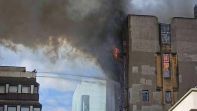 Overnight salvage after fire at top Glasgow art school