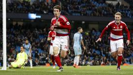 Middlesbrough bring Manchester City back to earth with a bang