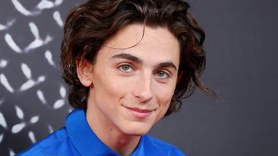Why does Timothée Chalamet look as if he’s being buffeted on Lahinch beach?