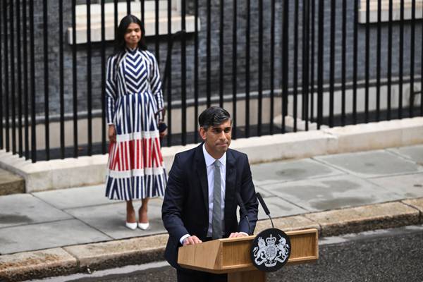 Rishi Sunak to stand down as Conservative leader and formally resign as prime minister