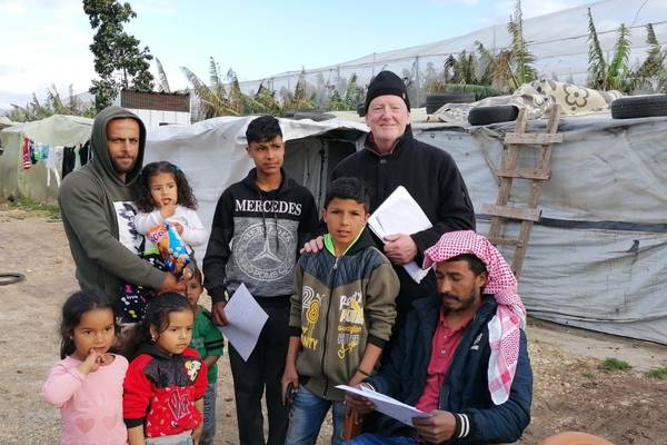 Irish priest working with Syrian refugees appeals for help