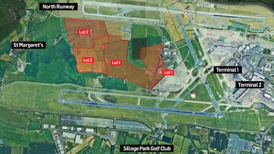 Owners of ‘strategic’ land at Dublin Airport say they plan to sell to ‘international fund’