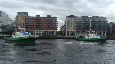 Mystics, ships and spacemen jostle for space at Liffey party