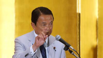 Japanese minister refuses to resign in Nazi row