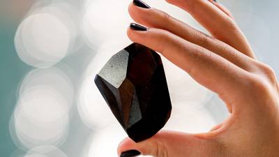 The largest cut black diamond in the world – yours for €5m