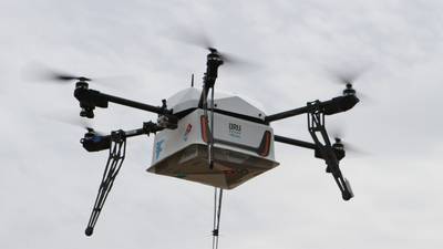 Domino’s claims world’s first pizza delivery by drone