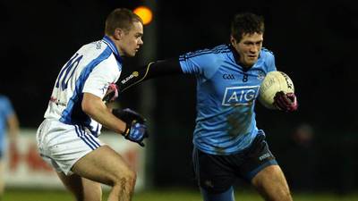 Paul Mannion gets the ball rolling for Dublin