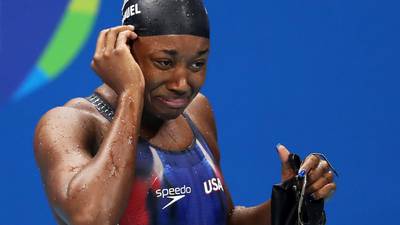 Simone Manuel becomes first black woman to win Olympic swimming gold
