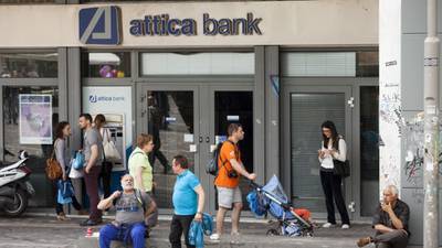 Wheel of recurrence in Athens echoes Irish banking fiasco
