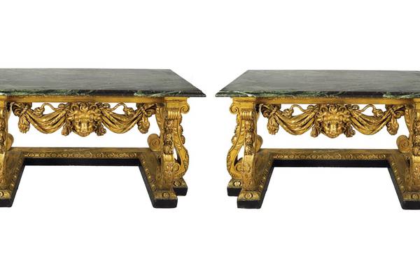 Console tables make €48,000 at Sheppard’s Coolattin House auction