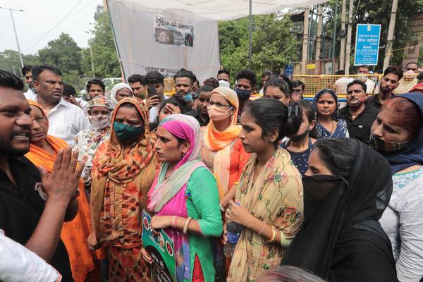 Death of 9-year-old girl in Delhi renews protests against sexual violence